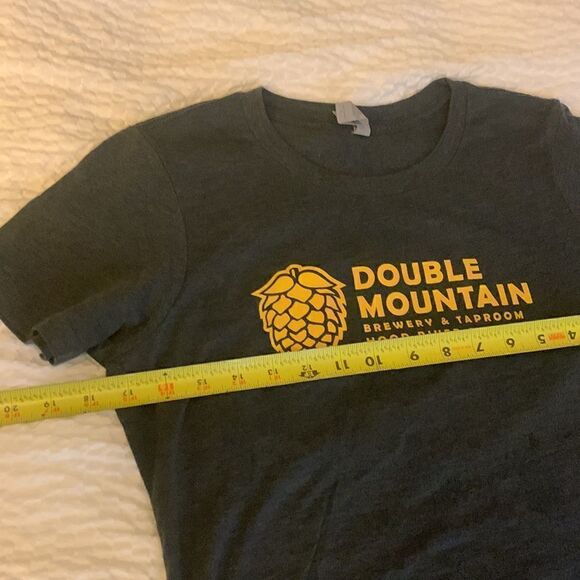 GYPSY STUMPER IPA, DOUBLE MOUNTAIN BREWERY, ladies large T, cotton/poly blend, - Picture 7 of 10